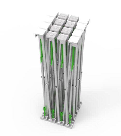 8'Straight Velrco Popup Display5