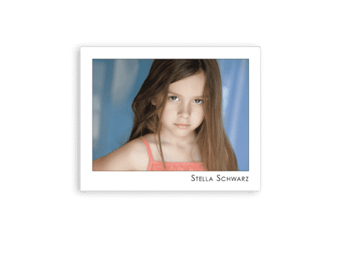 Horizonal White Border 8x10 Headshot