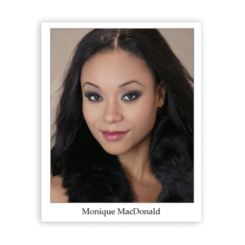 Vertical White Border 8x10 Headshot