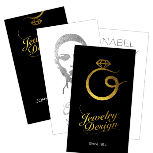 FOIL BUSINESS CARDS