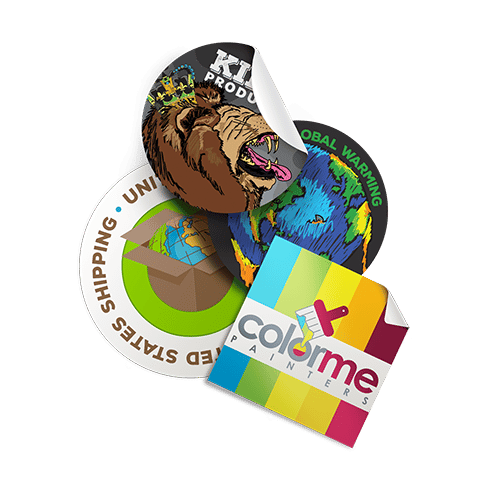 2"X2" ROUND STICKERS