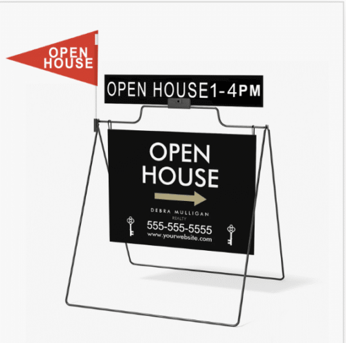 REAL ESTATE A-FRAME 24"x18"