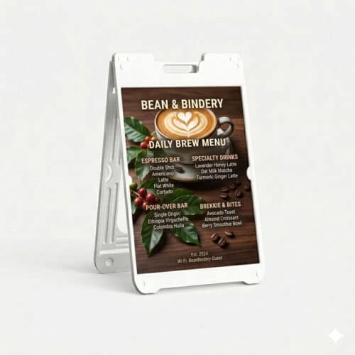 22x28 SimpoSign A-frame sign